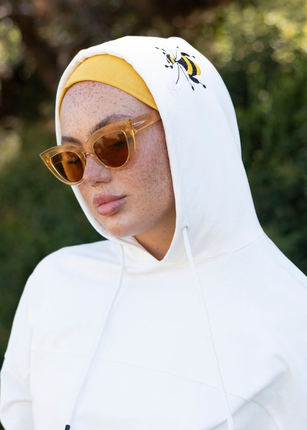 Bee Embroidered Sweatshirt