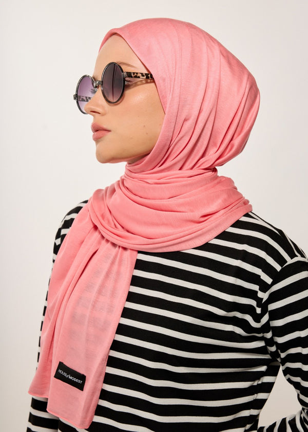 HOUSE OF MODEST BURNISHED COPPER JERSEY SCARF