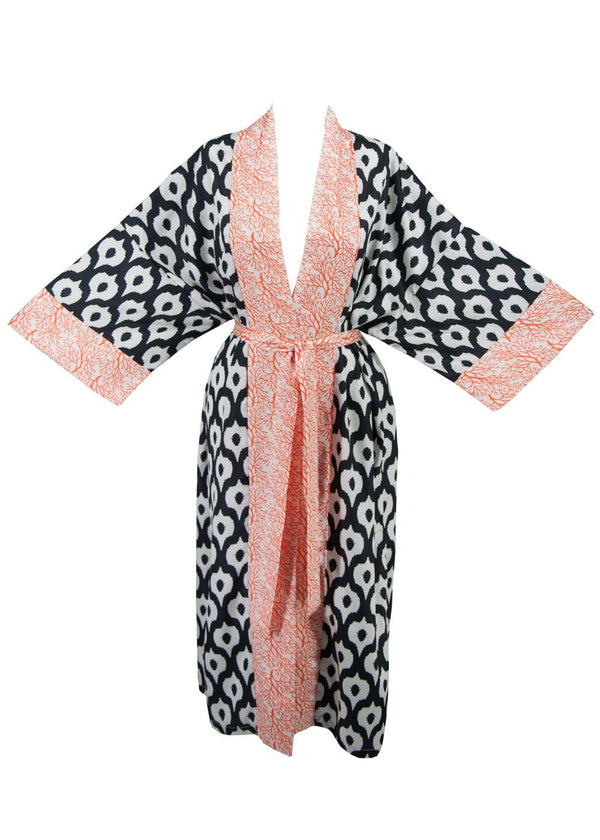 Neat Pattern Kimono