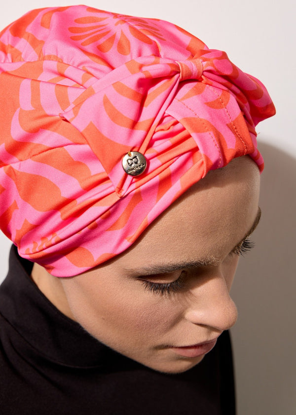 Pink Bow Bonnet